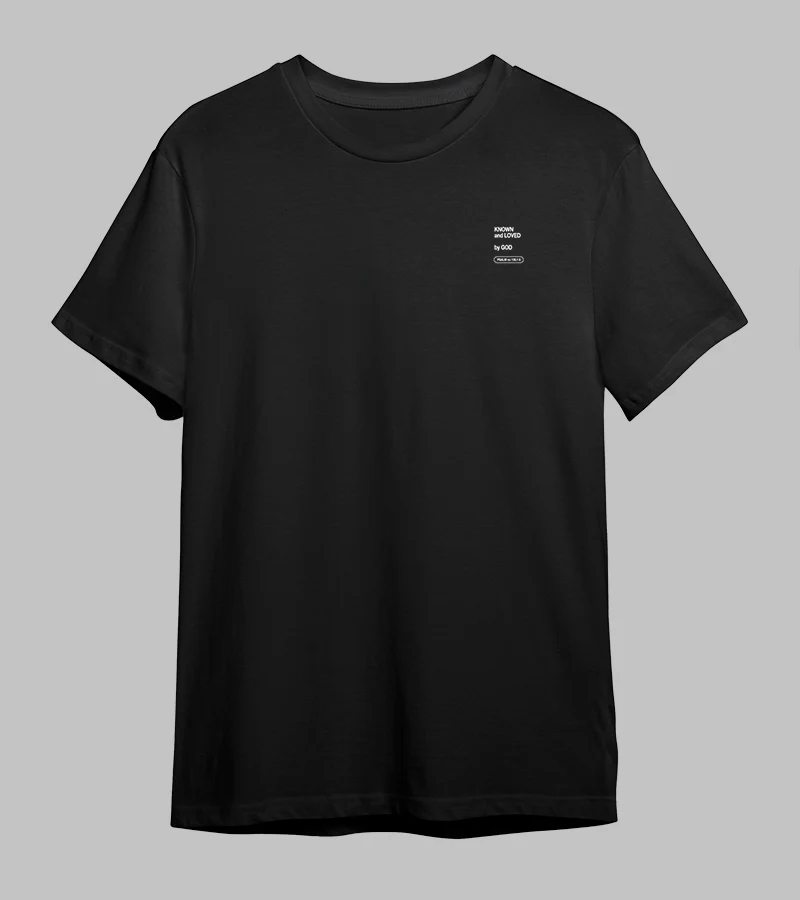 T-shirt: Known & Loved, 139, Sort - Billede 3